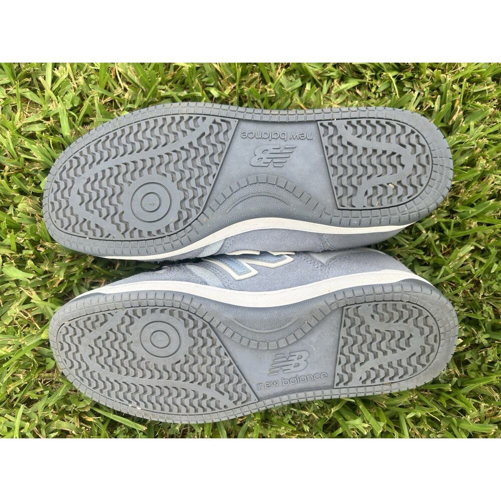 Size 6.5 Men’s New Balance BB480 Tennis Shoes Sneakers Women’s Size 8 Green Grey - Picture 7 of 8